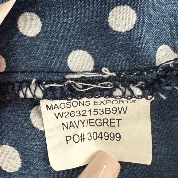 American Rag Polka Dot Mini Dress 50's Inspired Fit & Flare Spaghetti Straps Sma - Picture 15 of 16